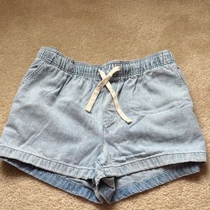 Gap drawstring denim shorts size XL